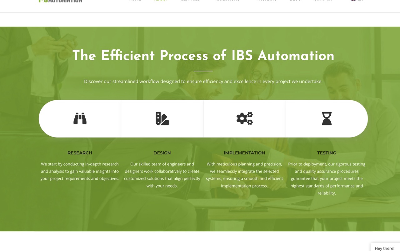 The company's 4-step process.